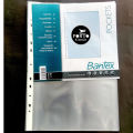 Bantex Pockets F4 per Pak isi 20 Map Plastik Tempat Menyimpan File Folio. 