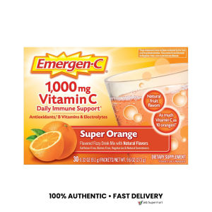 Emergen-C 1000mg Vitamin C Drink Mix 30 Packets - Dietary Supplement