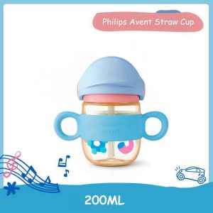 310Genuine  AVENT Sippy Cup For Toddler Straw Cup PPSU Leak Proof Anti-choking Anti-spilling Baby Drinking Bottles SCF786