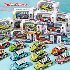 【Fast delivery】Alloy Car Pull Back Car Childrens Toys TikTok Iron Sheet Car Toy Can Be Sent on Behalf