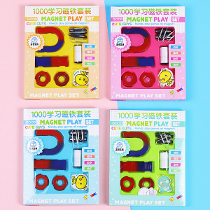 แม่เหล็กของเล่น ชุดแม่เหล็ก ของเล่นเด็ก ชุดทดลองวิทยาศาสตร์ ชุดทดลองแม่เหล็ก ของเล่นเสริมพัฒนาการ พร้อมส่งจากกทม.