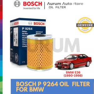 BOSCH OIL FILTER FOR BMW 3 SERIES Z3 Z4 1457429264 P9264