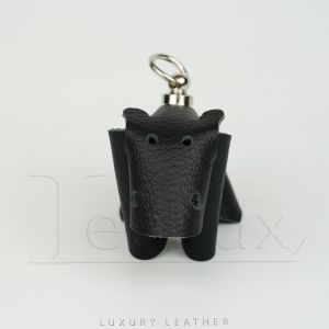 Móc Khóa Trang Trí Da Thật Hình Con Dê LEALUX GOAT KEYCHAIN