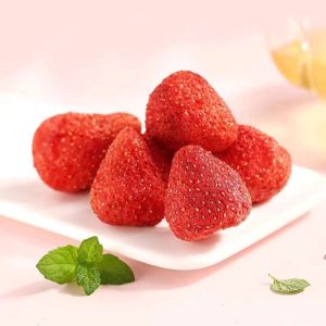 Dâu Tây Sấy Giòn Nguyên Vị Chua Ngọt Tự Nhiên Thơm Ngon Giòn Giòn Túi Zip 50g/100g/250g