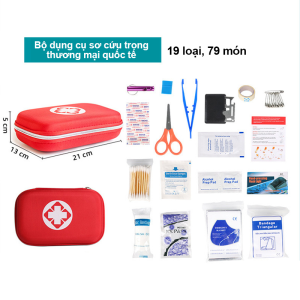 Bộ Dụng Cụ Sơ Cứu Y Tế KHẨN CẤP (đã bao gồm vật dụng)