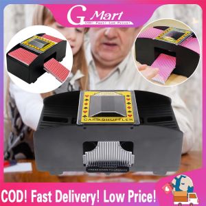 1pc Casino Robot Automatic Poker Card Shuffler Playing Shuffling Machine Family Game Club Accessories Card-Shuffler