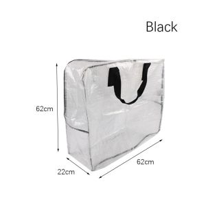 Tas Bedcover Jumbo Travel Storage Bag Organizer Waterproof Tempat Penyimpanan Pakaian Selimut Bed Cover Transparan