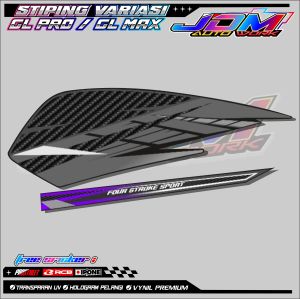 STRIPING VARIASI HONDA GL PRO - GL MAX / STICKER LIST VARIASI MOTOR HONDA GL PRO - GL MAX