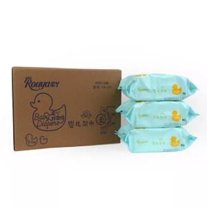 2 Packs / 9 Packs Rouya 柔Y Baby Wipes Wet Wipes 80s - Unbleached Alcohol Fragrance & Allergen Free