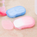 Hodeso - Paper Soap 20 Sheets for Travel , Portable Anti-Bacterial Clean Paper Soap Sheet  Hand Paper Soap Japan Hand Soap Travel Soap with Box. 