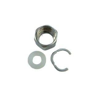 G1/2 "10 sus304 nuts 10 silicone gel wahser 10 sus304 circlips for our 16mm OD stainless steel corrugated
