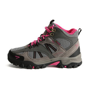 {SPESIAL DISKON}Sepatu Gunung Wanita Snta 611 Warna Grey Fuschia Trekking Hiking Outdoor Pendaki Sports 36 37 38 39 40