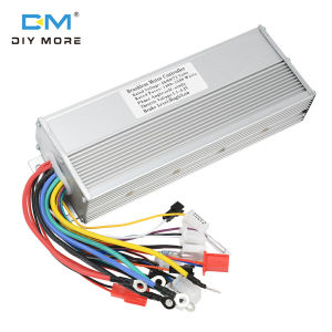 Diymore 48v60v64v72v 1200W-1500W phổ thông minh hai chế độ xe điện Bộ điều khiển không chổi than điều khiển ba tốc độ