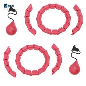 Ueblock✈ 2Pcs 24 Sections Fitness Ring Adjustable Smart Circles for Fitness Workout