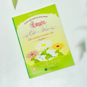 Vở mẫu chữ hoa sáng tạo Bút mài Thầy Ánh cao cấp
