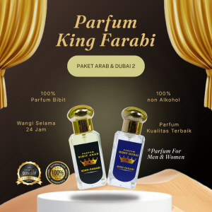 Parfum Bibit Dubai | King Farabi Ori | Parfum Tahan Lama | Cocok Untuk Hadiah