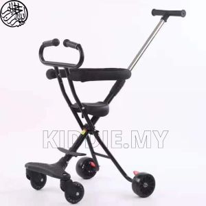 2 Way Magic Stroller Boleh Baring Paling Murah With Canopy And Cushion Foldable