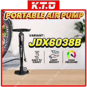 Buster Barometer Multifunction Portable Air Pump Tyre Air Tyre Ball Bicycle Inflator / Pam Angin Tayar