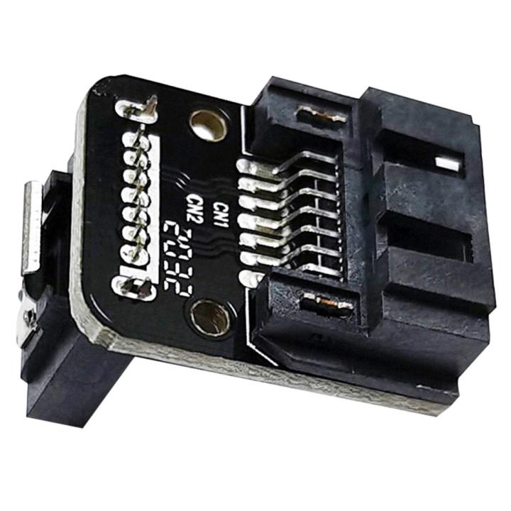 SATA 7Pin Female To 7pin Male Adapter 90 Degree Angled Adapter 6Gbps 90 ...