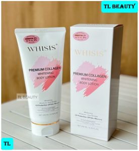 [TEM PHỤ + VAT] WHISIS Premium Collagen Whitening Body Lotion - Kem Body Dưỡng Trắng Da Chống Nắng Nâng Tone