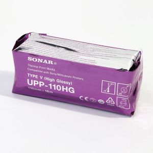 UPP-11oHG Thermal printing paper B-ultrasound Record Thermal Paper Compatiblewith Sony/Mitsubishi Printers Kertas Terma