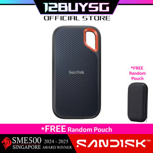 SanDisk Extreme Portable SSD Drive V2 E61 1050MB/s Read & 1000MB/s Write Speed USB 3.2 Type C 500GB 1TB 2TB 4TB 12BUY Official Store