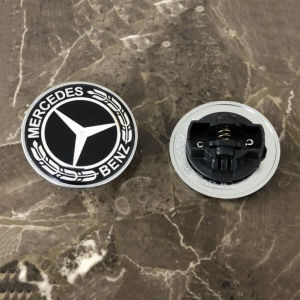 Miếng Dán Đầu Xe Mui Xe Logo Mercedes Benz 57mm