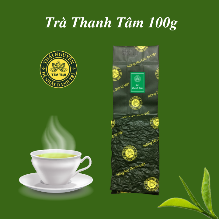 Trà Thái Nguyên Nõn Tôm 100g Trà Nõn Tôm Thanh Tâm Trà Tâm Thái Chè ...