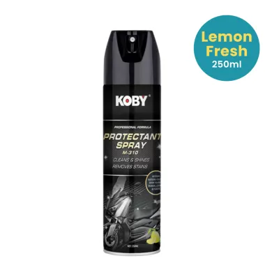 Koby Protectant Spray 250ml - Clean and restore shine to plastics leather metal rubber remove stains UV protection