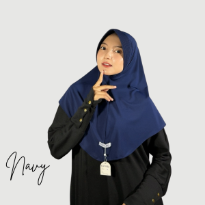 Bergo Kenzia Hijab instan Size M/Bergo Tiara Size M Jersey Premium