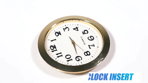 4 chiếc đồng hồ thạch anh 55mm chèn với chữ số Ả Rập hoặc La Mã cho người làm đồng hồ và người sưu tập các dự án thủ công phụ kiện