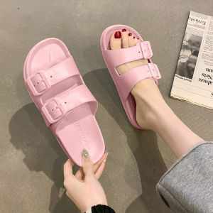 LH.Bigsize ใหม่สุด⚡️รองเท้าแตะผญสีพาสเทลแต่งสายคาดปรับได้  รองเท้าทรงดี มีหลากหลายสี ไรซื้อเลยยยยย ทรงไดต่อจีมากกกกกก💖