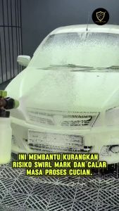 CP CAR Deler PreWashX Pre Wash Snow Foam Alkaline Cleaner Dirt Removal Safe Wash Car Shampoo Cuci KeretaMild and effective