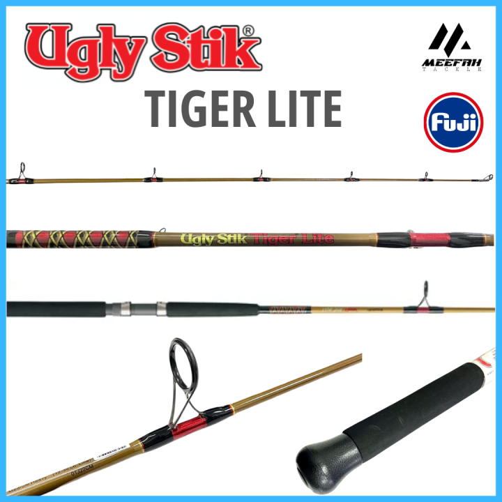 UGLY STIK TIGER LITE FISHING ROD 🔥 INCLUDE PVC 🔥 - Fishing Rod