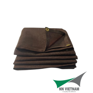 Lưới che nắng 80%  màu nâu - 230gsm HÀNG CAO CẤP Che nắng ban công sân vườn