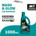 KIT WASH GLOW 1000ML.KIT SAMPOO PENGKILAP MOBIL MOTOR.. 