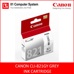 [GENUINE ORIGINAL] CANON CLI-821GY CLI821GY GREY INK CARTRIDGE