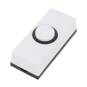 Wall Mounted Doorbell Switches Lighted Doorbell Push Button Replacement Plastic Hard Wiring Press Button Enduring
