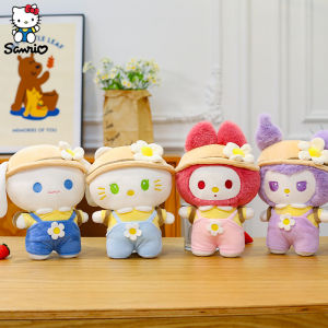Zeemin 25CM 30CM Sanrio Plush Stuffed Animal Toy Kuromi Hello Kitty Melody Cinnamoroll Soft Doll Collectible Toys Room Decor Gifts