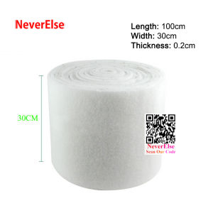 1meter Sponge Filter Aquarium Pond 100x30x0.2cm size Aquarium Pump Filter Sponge High Density Water Purification Aquarium Filter Pad Premium True Dual Density Media Roll for Crystal Clear Water Fish