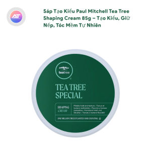Sáp Tạo Kiểu Paul Mitchell Tea Tree Shaping Cream 85g – Tạo Kiểu Giữ Nếp Tóc Mềm Tự Nhiên