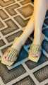 SANDAL SELOP ZARA FLAT PREMIUM KOREAN STYLE BAHAN SUPER EMPUK KEKINIAN KODE A15B. 