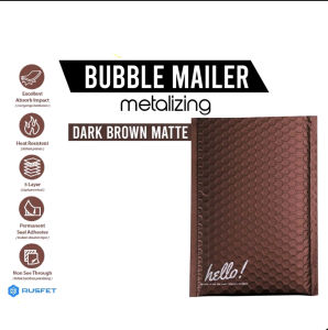 CUCI GUDANG!!! Amplop Bubble Mailer - Bubble Wrap 25x33cm - Rusfet Hello Series Premium Quality - per pcs