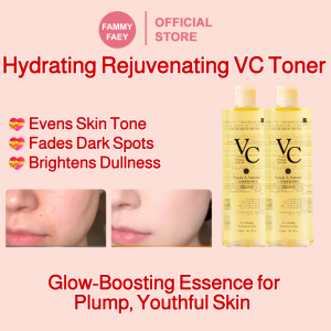 【FAMMY FAEY】Hydrating and Rejuvenating VC Toner Wet Compress Essence Moisturizing Toner Makeup WaterVC亮泽爽肤水