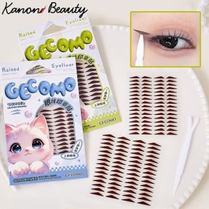 Eyeliner Stamp Sticker Fit The Puffy Eye Waterproof&Sweat-proof Eyeliner Patch for Beginners Makeup Tool