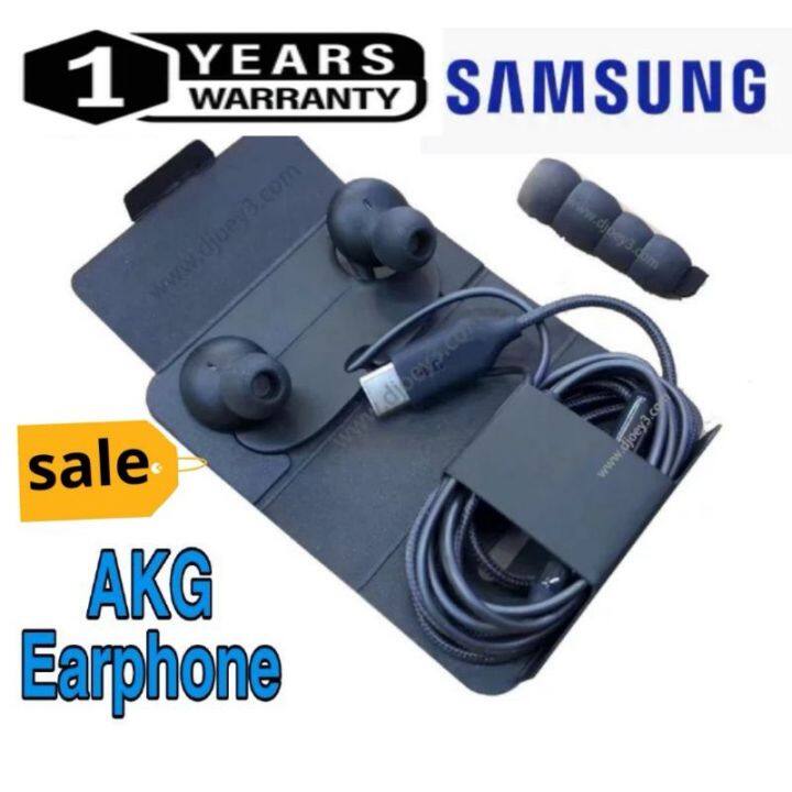 [1 YEAR WARRANTRY] TYPEC AKG EARPHONE SUPPORT VIVO Xiaomi SAMSUNG A73