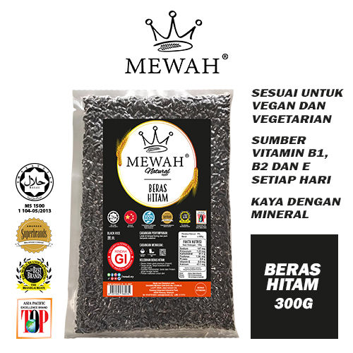 Mewah Beras Hitam 300g
