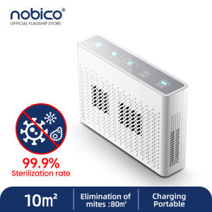 Nobico XDCM06 เครื่องกำจัดไรฝุ่นอัลตราโซนิกแบบพกพาส่วนบุคคล เครื่องฟอกอากาศ ozonator เครื่องฟอกอากาศ Ionizer เชิงลบ การกำจัดฟอร์มาลดีไฮด์【รับประกัน2ปี】 เครื่องฟอกอากาศNobico - Lazada