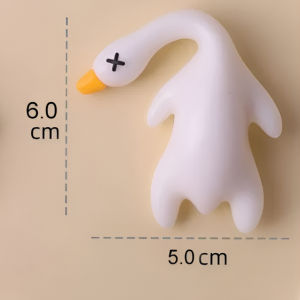 การตกแต่งกระจกมองหลังเป็ดสำหรับตกแต่งย่างเปลี่ยนสีได้พวงกุญแจแสงยูวีเปลี่ยนสีได้ตามอุณหภูมิ