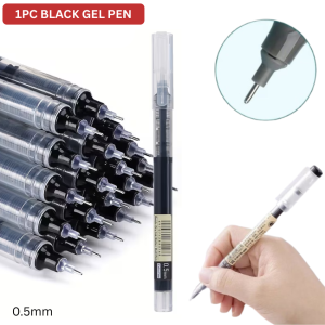 MOMO 0.5mm Liquid Ink Pen - No - Bleed Gel Ballpen for School Supplies Great for Detailed Writing & Classroom Activities